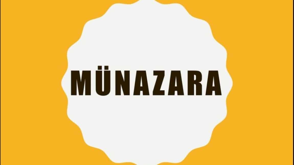 TÜBİTAK 4006  Bilim Fuarı Kapsamında  Uzlaşı Münazarası